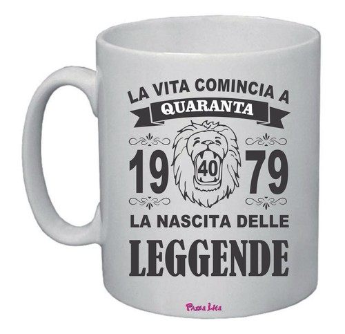 Tazza mug ceramica 8x10 - , anno