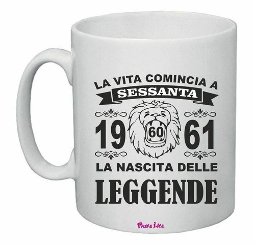 Tazza 8x10 anni 1961 - 60,