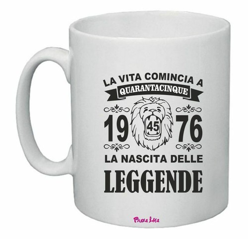 Tazza 8x10 anni 1976 - 8x10, 45