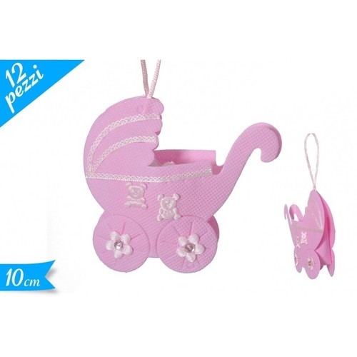 Sacchetti carrozzina rosa - 12,