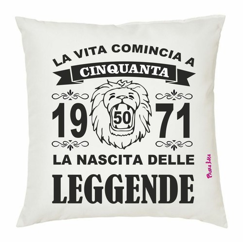 Cuscino anni 1971 anno - cuscino,