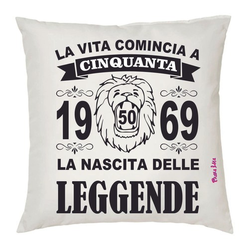 Cuscino anno 1969 - anno,