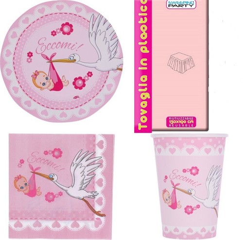 Kit coordinato eccomi nascita - kit,