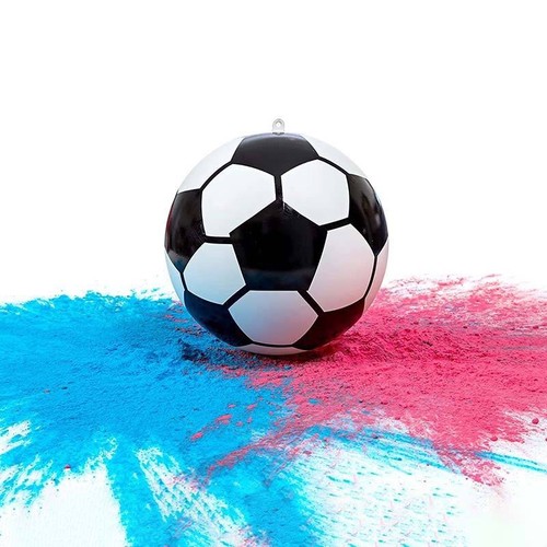 Gender reveal pallone calcio - gender,