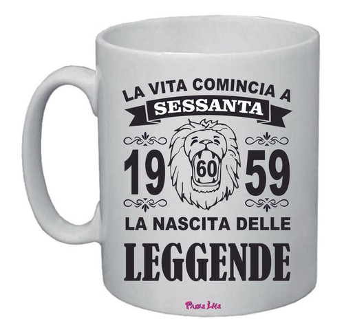 Tazza mug ceramica 8x10 anno