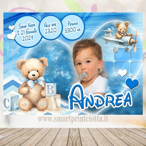 Striscione banner compleanno - banner,